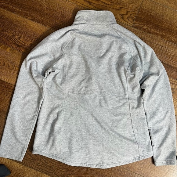 Kyodan Gray Stretch Fleece Quarter-Zip Pullover Sz L - Picture 2 of 7